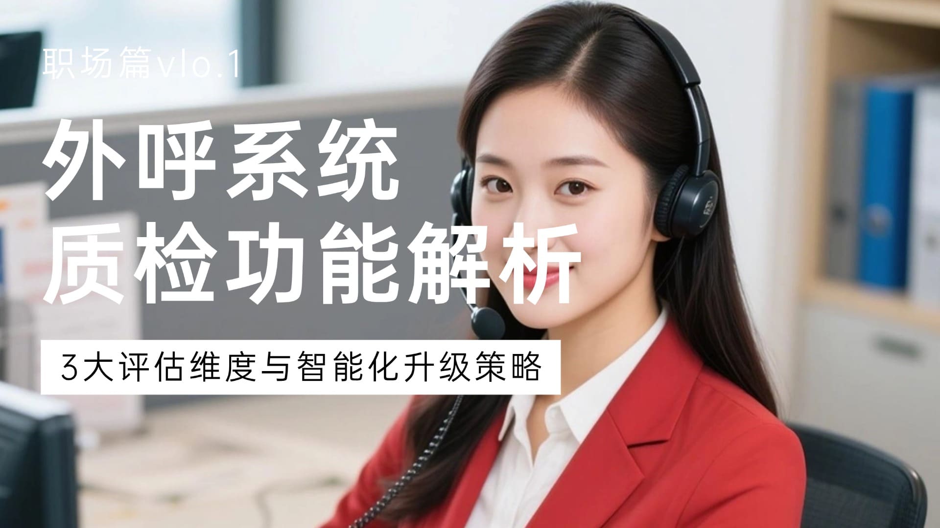 外呼系统质检功能解析：3大评估维度与智能化升级策略