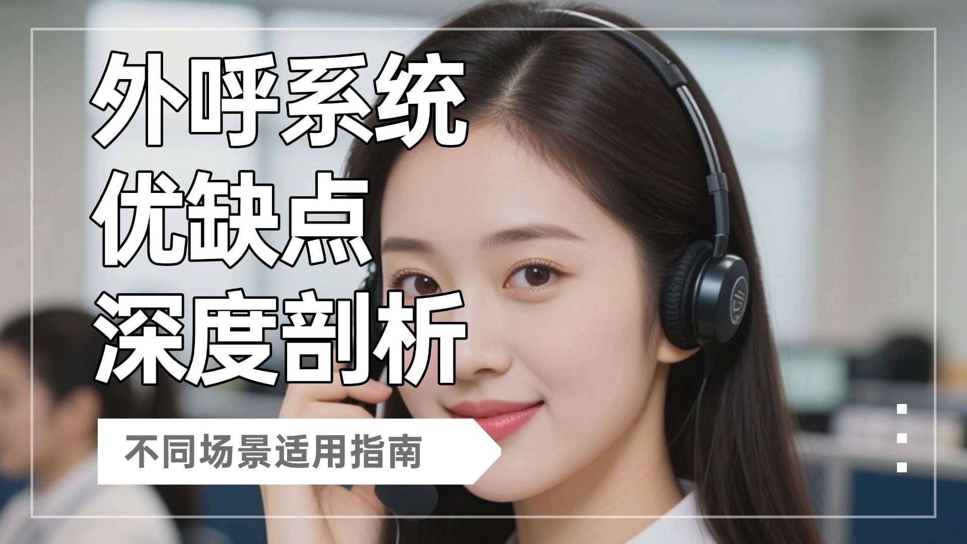 外呼系统优缺点深度剖析：不同场景适用指南​